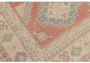 Tappeto Kazak Stilizzato Corallo Avorio 100x144 Cm