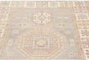 Tappeto Kazak Stilizzato Grigio Beige 118x176 Cm