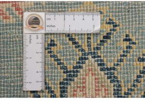 Tappeto Kazak Stilizzato Azzurro Salmone 117x187 Cm