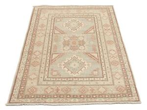 Tappeto Kazak Stilizzato Grigio Chiaro Beige 103x143 Cm