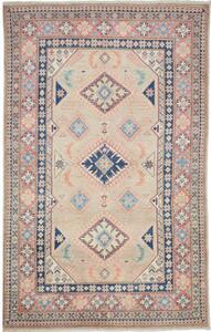 Tappeto Kazak Stilizzato Beige Blu 116x186 Cm