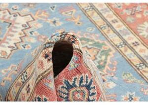 Tappeto Kazak Stilizzato Celeste Corallo 119x179 Cm