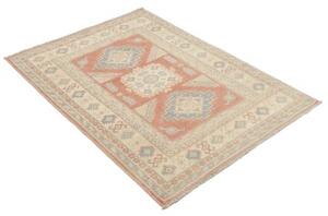 Tappeto Kazak Stilizzato Corallo Avorio 100x144 Cm