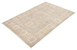 Tappeto Kazak Stilizzato Grigio Beige 118x176 Cm