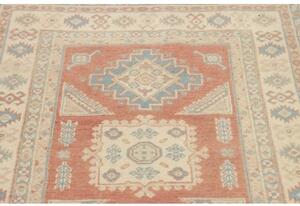 Tappeto Kazak Stilizzato Corallo Avorio 100x144 Cm