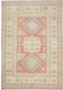 Tappeto Kazak Stilizzato Corallo Avorio 100x144 Cm
