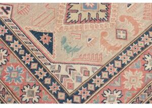 Tappeto Kazak Stilizzato Beige Blu 116x186 Cm
