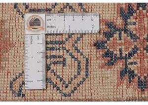 Tappeto Kazak Stilizzato Beige Rosso Mattone 118x181 Cm