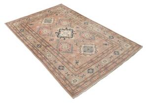 Tappeto Kazak Stilizzato Rosa Antico Blu 115x182 Cm