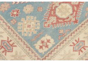 Tappeto Kazak Stilizzato Azzurro Avorio 127x186 Cm