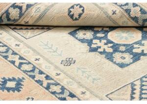 Tappeto Kazak Geometrico Avorio Blu 120x183 Cm
