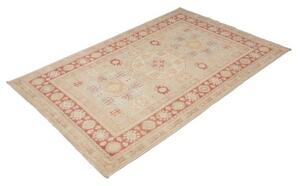 Tappeto Kazak Stilizzato Beige Rosso Mattone 118x181 Cm