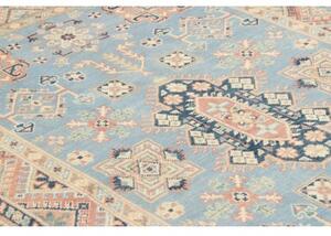Tappeto Kazak Stilizzato Azzurro Beige 120x181 Cm