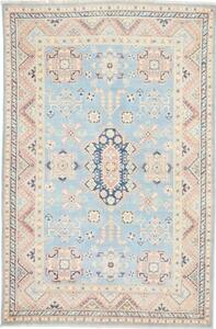 Tappeto Kazak Stilizzato Azzurro Beige 120x181 Cm