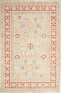 Tappeto Kazak Stilizzato Beige Rosso Mattone 118x181 Cm