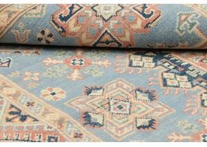 Tappeto Kazak Stilizzato Azzurro Beige 120x181 Cm