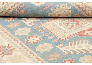 Tappeto Kazak Stilizzato Azzurro Avorio 127x186 Cm