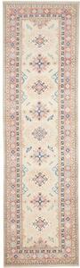 Tappeto Kazak Stilizzato Avorio Rosa Antico Corsia 85x294 Cm