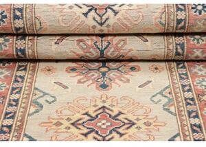Tappeto Kazak Stilizzato Avorio Rosa Antico Corsia 85x294 Cm