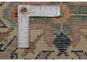 Tappeto Kazak Stilizzato Beige Blu Corsia 71x318 Cm