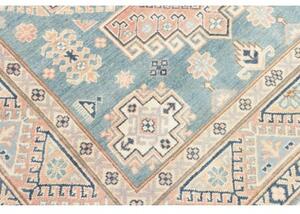 Tappeto Kazak Geometrico Azzurro Beige 149x208 Cm