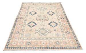 Tappeto Kazak Stilizzato Beige Blu 148x201 Cm