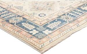 Tappeto Kazak Geometrico Avorio Blu 173x237 Cm
