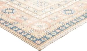 Tappeto Kazak Stilizzato Beige Blu 148x201 Cm