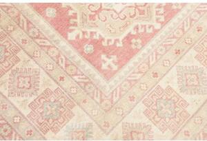 Tappeto Kazak Stilizzato Rosa Antico Avorio 265x360 Cm