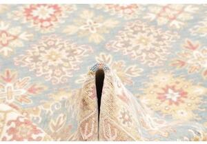 Tappeto Kazak Stilizzato Celeste Beige 246x298 Cm