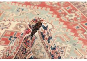 Tappeto Kazak Stilizzato Celeste Corallo 147x194 Cm