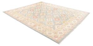 Tappeto Kazak Stilizzato Celeste Beige 246x298 Cm