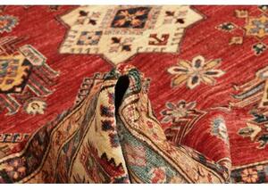 Tappeto Kazak Fine Stilizzato Rosso Avorio 260x312 Cm
