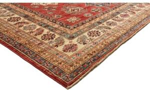 Tappeto Kazak Fine Stilizzato Rosso Avorio 260x312 Cm