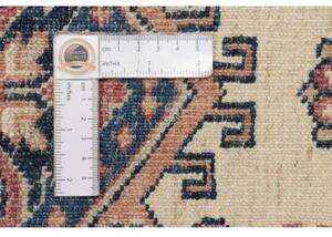 Tappeto Kazak Fine Stilizzato Avorio Blu 121x177 Cm