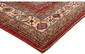 Tappeto Kazak Fine Stilizzato Rosso Avorio 257x316 Cm