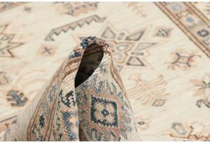 Tappeto Kazak Fine Stilizzato Avorio Blu 124x178 Cm