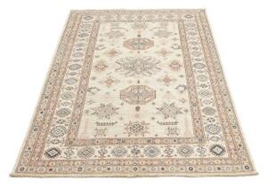 Tappeto Kazak Fine Stilizzato Avorio Blu 124x178 Cm