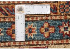 Tappeto Kazak Fine Stilizzato Rosso Avorio 257x316 Cm