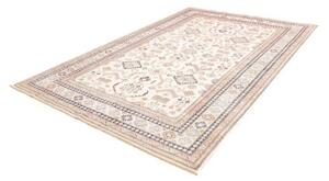 Tappeto Kazak Fine Stilizzato Avorio Blu 204x295 Cm