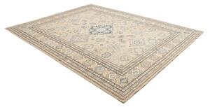 Tappeto Kazak Fine Stilizzato Beige Blu 247x308 Cm