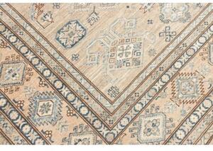 Tappeto Kazak Fine Stilizzato Beige Blu 247x308 Cm