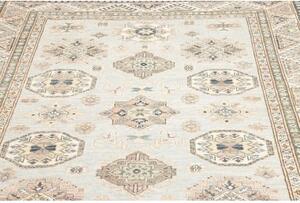 Tappeto Kazak Fine Stilizzato Azzurro Beige 178x238 Cm