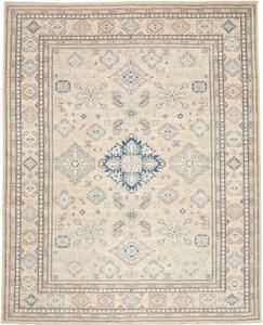 Tappeto Kazak Fine Stilizzato Beige Blu 247x308 Cm