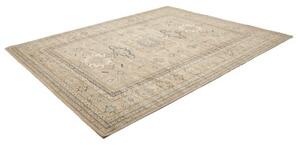 Tappeto Kazak Fine Stilizzato Grigio Tortora Blu Avio 250x301 Cm