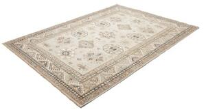 Tappeto Kazak Fine Stilizzato Azzurro Beige 178x238 Cm