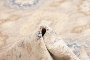 Tappeto Kazak Fine Geometrico Grigio Beige 269x367 Cm