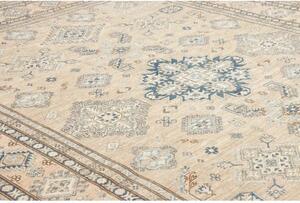 Tappeto Kazak Fine Stilizzato Beige Blu 247x308 Cm