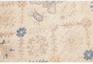 Tappeto Kazak Fine Geometrico Grigio Beige 269x367 Cm