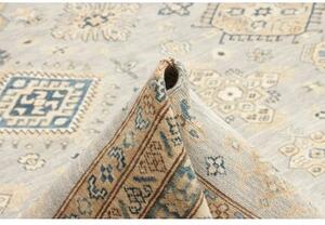 Tappeto Kazak Fine Stilizzato Azzurro Beige 280x369 Cm